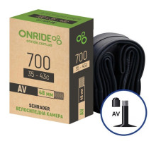 Велосипедна камера ONRIDE 700x35/43С AV 48