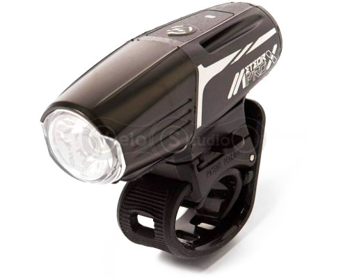 Фара Moon Meteor-X Auto 450 люмен, акумулятор знімний 1600мАч, USB-MICRO кабель, чорна