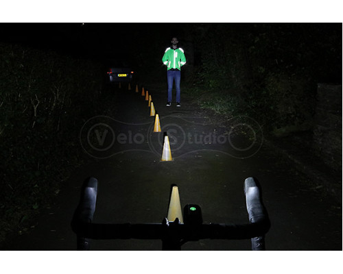 Фара Moon Meteor-X Auto 450 люмен, акумулятор знімний 1600мАч, USB-MICRO кабель, чорна