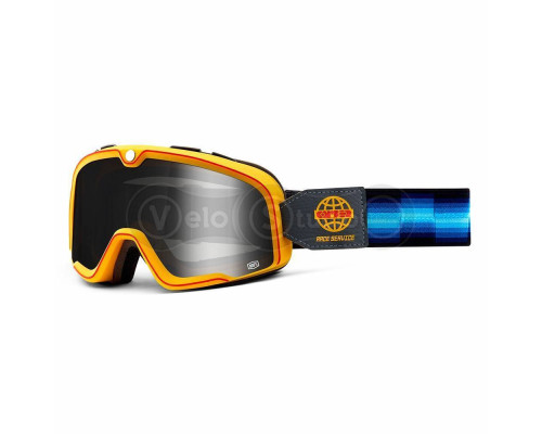 Маска Ride 100% BARSTOW Goggle Race Service - Silver Mirror Lens