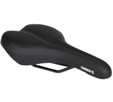 Седло ONRIDE Stay, Memory Foam, рамки сталь, черное, 278 х 175 мм