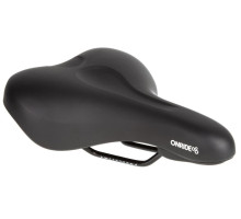 Седло ONRIDE Cheer, с ручкой, рамки сталь, черное, 258 x 205 мм