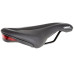 Седло ONRIDE Trace, встроенная мигалка, рамки сталь, черный, 268 x 146 мм