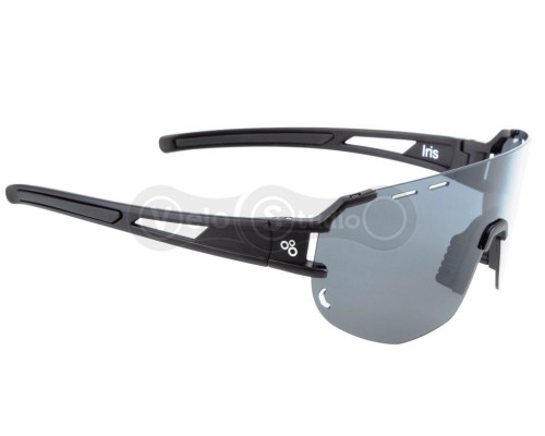Окуляри ONRIDE Iris, чорні з димчастими лінзами (17%) у жорсткому чохлі