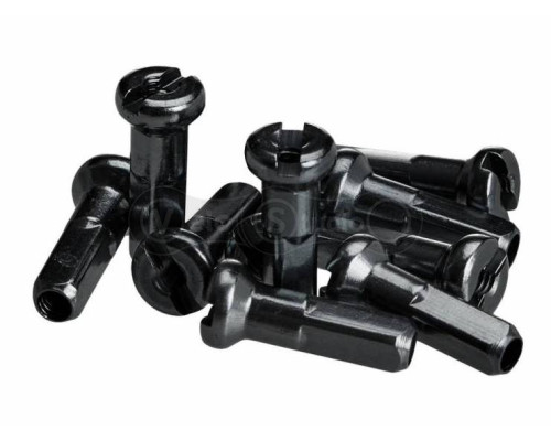 Ниппель Rodi 14G, 14х2 мм, латунь, черный, 32 шт