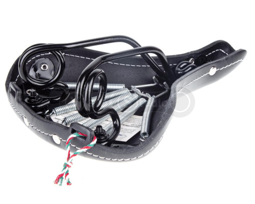 Сідло Monte Grappa OXFORD CLUB 1995, чорний, 275x210 мм