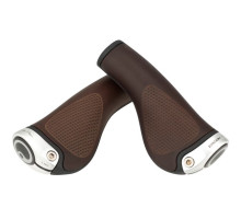 Грипси Ergon GP1 BioLeder Brown ергономічні ручки керма