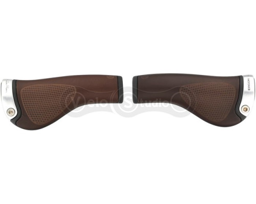 Грипси Ergon GP1 BioLeder Brown ергономічні ручки керма