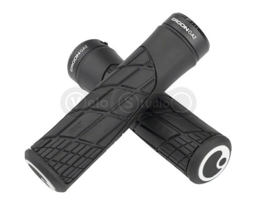 Грипси Ergon GA2 Fat Black 33 мм, ручки керма