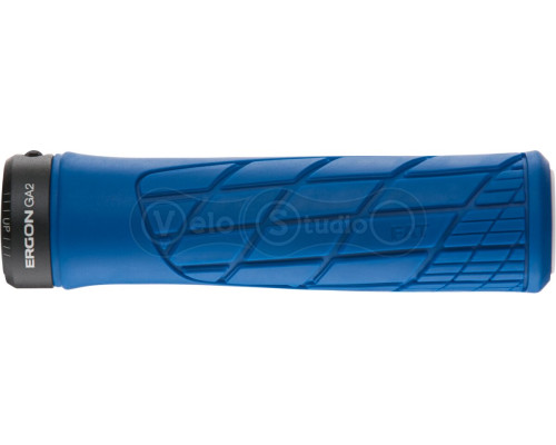 Грипси Ergon GA2 Fat Midsummer Blue 33 мм, ручки керма