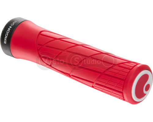 Грипсы Ergon GA2 Risky Red 30 мм, ручки руля