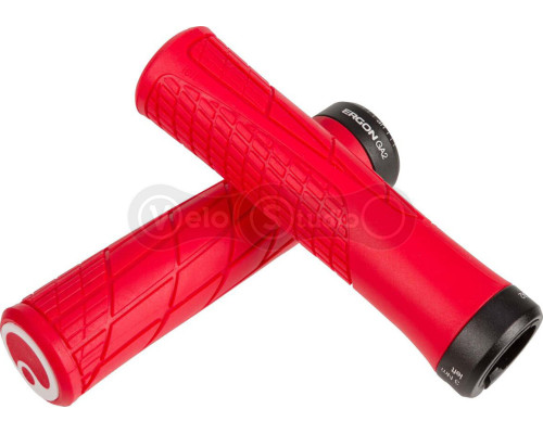 Грипсы Ergon GA2 Risky Red 30 мм, ручки руля