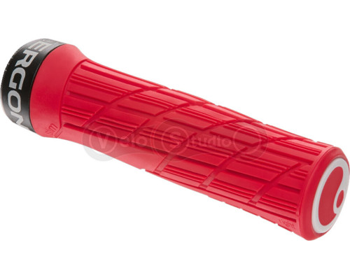 Грипси Ergon GE1 Evo Risky Red Regular, ручки керма