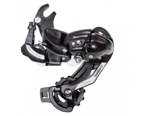 Задний переключатель Shimano Tourney RD-TY500 крюк 6/7 скоростей