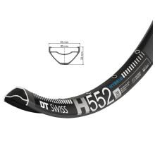 Обід DT Swiss H 552 29x30 28 спиць