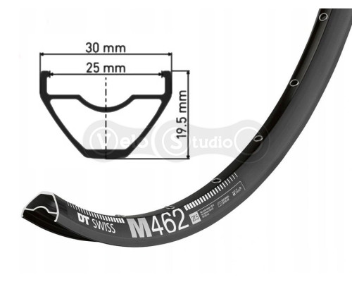 Обід DT Swiss M 462 29x25 28 спиць