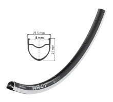 Обід DT Swiss RR 411S 29x18 Rim Brake 20 спиць