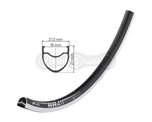 Обід DT Swiss RR 411S 29x18 Rim Brake 32 спиці