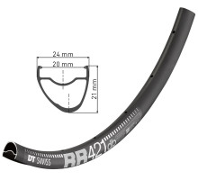 Обід DT Swiss RR 421 29x20 24 спиці