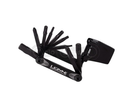 Мультитул Lezyne V PRO 10 с выжимкой цепи черный