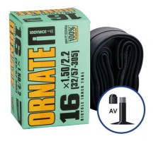 Велокамера Longus 16x1.5/2,2 AV 33 мм