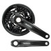 Шатуны Shimano FC-MT500-3, 175мм, 40X30X22, 10-ск, защита звезд
