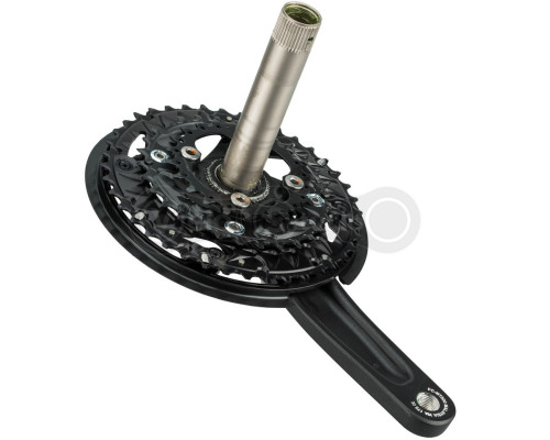 Шатуны Shimano FC-MT500-3, 175мм, 40X30X22, 10-ск, защита звезд