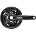 Шатуны Shimano FC-MT500-3, 175мм, 40X30X22, 10-ск, защита звезд