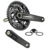 Шатуны Shimano FC-MT500-3, 175мм, 40X30X22, 10-ск, защита звезд