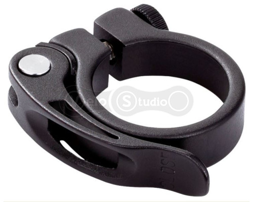 Подседельный хомут с эксцентриком KLS QR PIN 35 мм черный