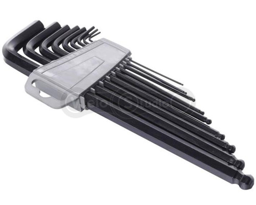 Набір шестигранників Kenli KL-9704, 9 інструментів, Cr-V, 1.5/2/2.5/3/4/5/6/8/10 мм