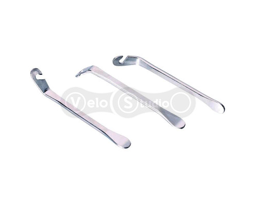 Бортовочные лопатки Kenli KL-9720A, стальные, комплект 3 штуки, с зацепами на спицу