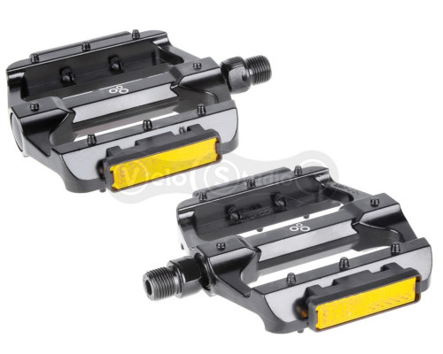 Педалі ONRIDE Jump 20, алюміній (100x100) кульки, чорна (polybag)