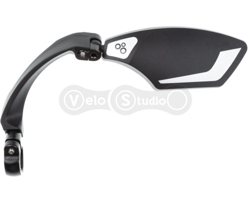 Зеркало ONRIDE Wing HD на руль левое 11x5 cм