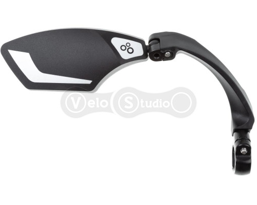 Зеркало ONRIDE Wing HD на руль правое 11x5 cм