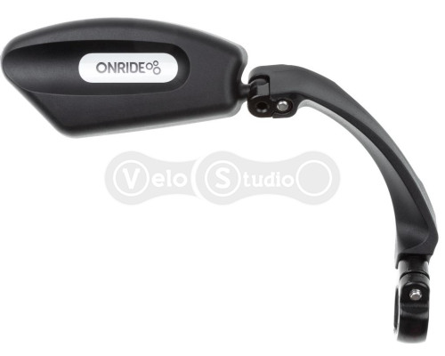 Зеркало ONRIDE Eye из нержавеющей стали на руль правое