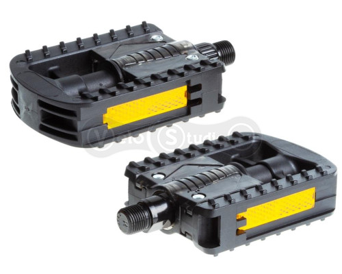 Педалі ONRIDE Foldy 10 складні, нейлон, (59x74) кульки, чорні (polybag)