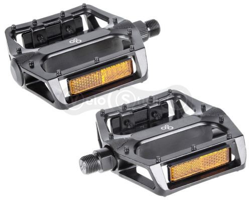 Педалі ONRIDE Jump 40, алюміній (108x100) кульки, чорна (polybag)