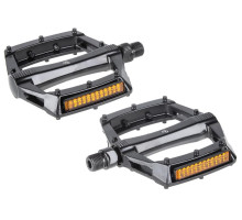 Педалі ONRIDE Jump 10, алюміній (112x109) кульки, чорна (polybag)