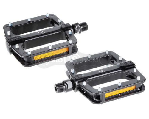 Педалі ONRIDE Angry 20, алюміній (110x102) кульки, чорна (polybag)