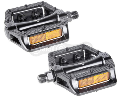 Педалі ONRIDE Jump 50, алюміній (108x105) кульки, чорна (polybag)