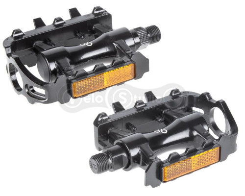 Педалі ONRIDE City 30, алюміній (105x72) кульки, чорна (polybag)