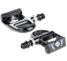 Педали ONRIDE Roady Pro (контактные шоссе), алюминий, промподшипник, черный