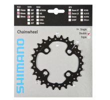 Звезда шатунов Shimano FC-M675 SLX 26 зубьев, AK