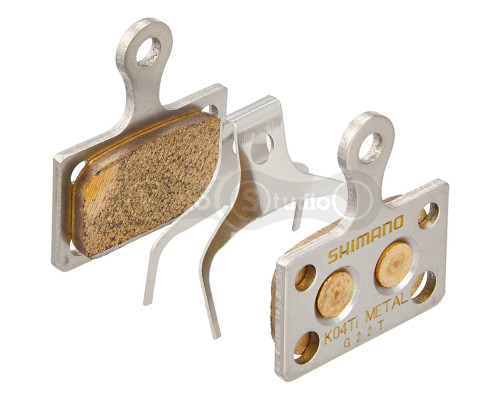 Тормозные колодки Shimano K04TI металл (XTR(M9100)/DURA)