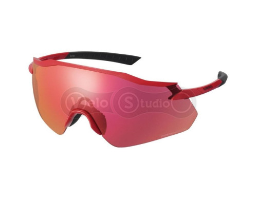 Вело очки Shimano EQUINOX4 Road, матовые красные