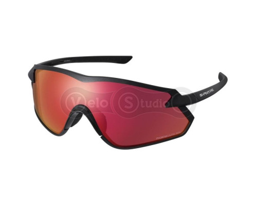 Вело очки Shimano S-PHYRE X Ridescape EX SUNNY, черный металлик