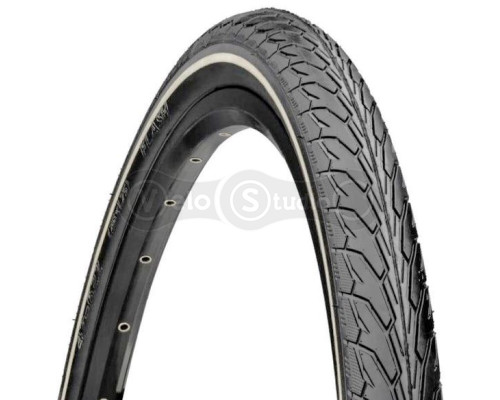 Покришка Rubena Flash 700x40C (42-622) захист STA (3mm), 29 TPI, RS, eBike, чорна