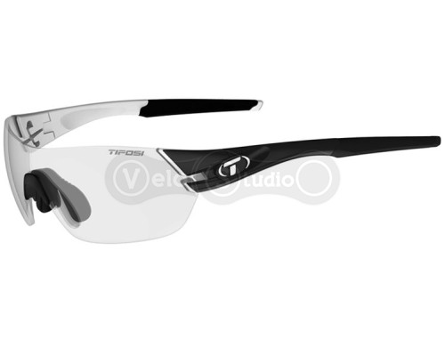 Вело очки Tifosi Slice Black/White линзы Light Night Fototec