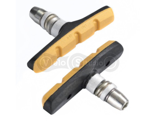 Тормозные колодки Alligator VB-620 70 мм V-Brake жёлтые